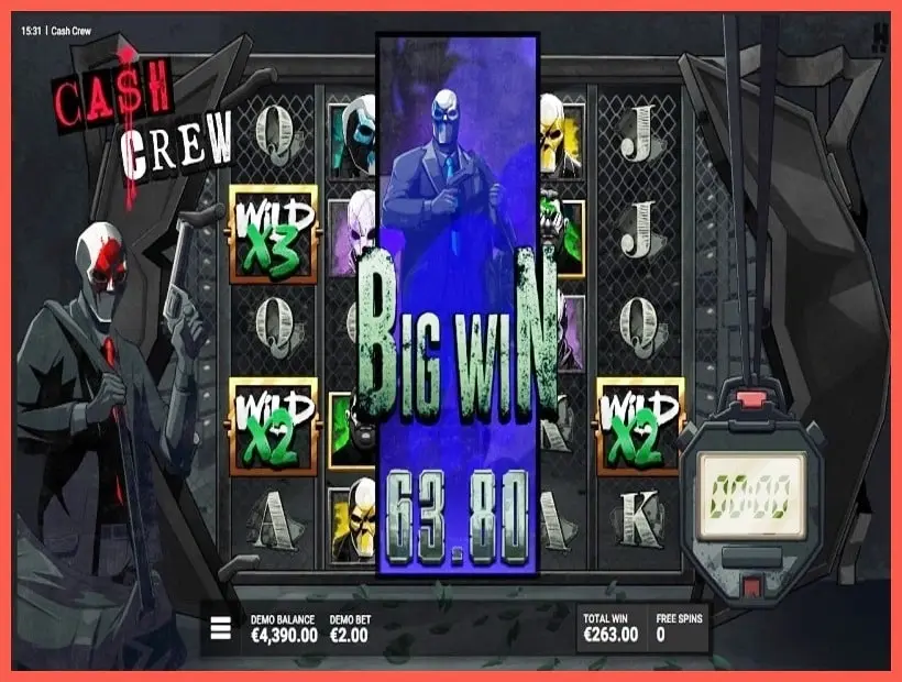 Cash Crew Slot Machine