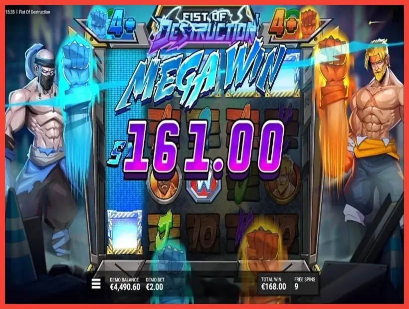 Fist of Destruction Slot Machine