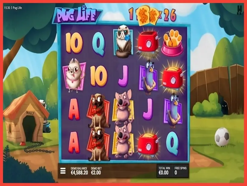 Pug Life slot Machine from hacksaw
